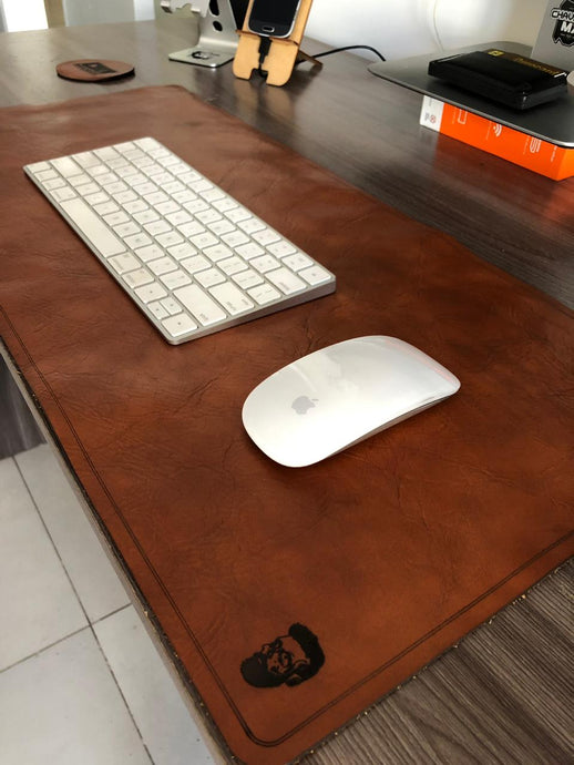 DeskPad em couro legítimo